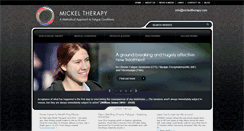 Desktop Screenshot of mickeltherapy.com